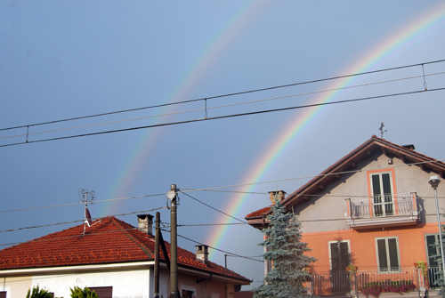 Double Rainbow - Volpiano TO, Italia - © Vincenzo Aiosa