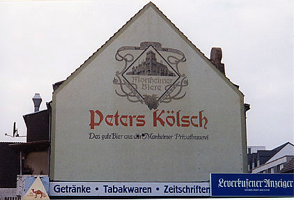 Kolsch Beer - Leverkusen, Germany 1999