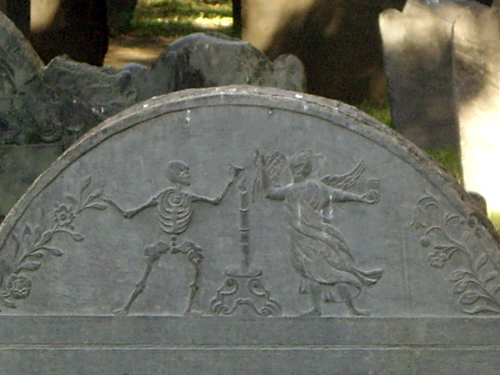 Spooky Sparrow - Granary Burying Ground - Park Street, Boston MA