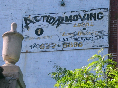 Action Moving - seen off Bedford Avenue - Bed-Stuy, Brooklyn