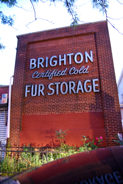 Brighton Certified Cold Fur Storage - Brighton Beach, Brooklyn © Frank H. Jump