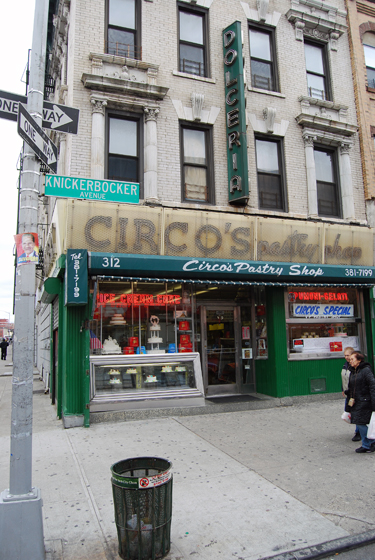 Circo's Pastry Shop - Bushwick, Brooklyn