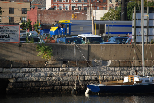 LIRR - Long Island City - View from Greenpoint Across Newtown Creek LIRR - Long Island City - View from Greenpoint Across Newtown Creek - © Frank H. Jump