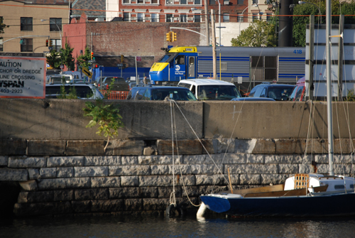 LIRR - Long Island City - View from Greenpoint Across Newtown Creek LIRR - Long Island City - View from Greenpoint Across Newtown Creek - © Frank H. Jump
