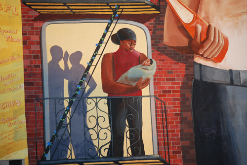 Slope Mural - Fourth Avenue & Sackett Street