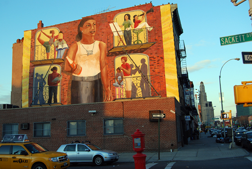 Slope Mural - Fourth Avenue & Sackett Street