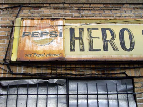 Sunset Park Pepsi Signs