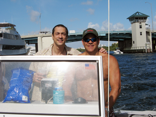 Brother Blase & the Westerdam - Intercoastal Waterway, Ft Lauderdale FL