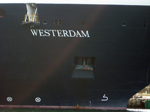 Brother Blase & the Westerdam - Intercoastal Waterway, Ft Lauderdale FL