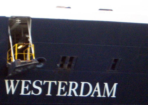 Brother Blase & the Westerdam - Intercoastal Waterway, Ft Lauderdale FL