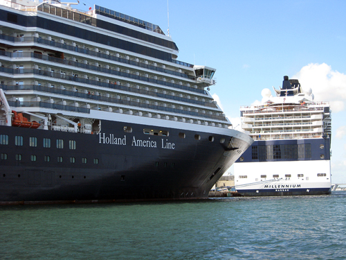 Brother Blase & the Westerdam - Intercoastal Waterway, Ft Lauderdale FL