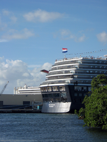 Brother Blase & the Westerdam - Intercoastal Waterway, Ft Lauderdale FL