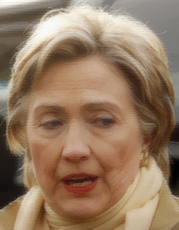 Hillary Clinton - Airbrushed