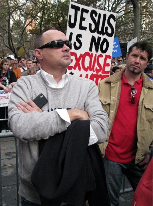 Jesus is No Excuse for Hate - © Jon Nalley Jesus is No Excuse for Hate - © Jon Nalley