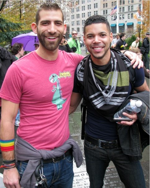 Eric Levin & Wilson Cruz Eric Levin & Wilson Cruz - © Jon Nalley