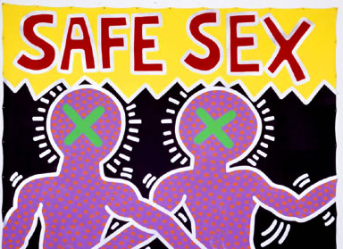 Safe Sex, Keith Haring