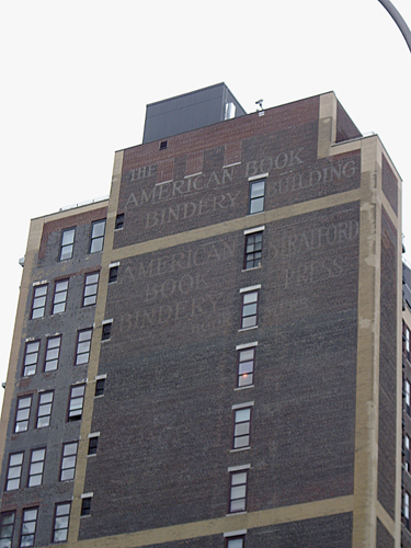 American Book Bindery Building - West 30th Street, NYC