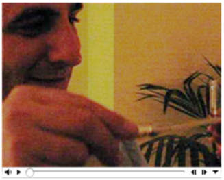 Vincenzo Aiosa Feeding Rosario Dawson Caviar @ the Four Seasons Hotel Before Rent Premiere