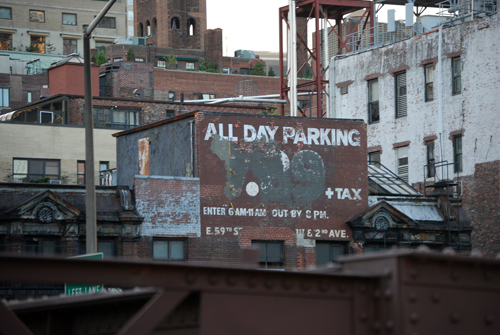 All Day Parking $7.99 - 59th Street Bridge - Manhattan - © Frank H. Jump