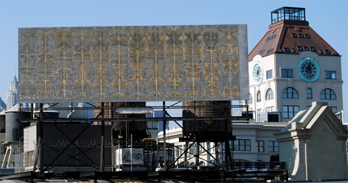 X-ray Billboard - Manhattan Bridge, Brooklyn