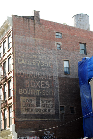 Corrugated Boxes - Wooster Street