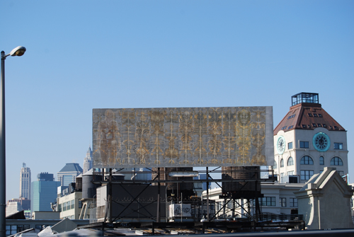 X-ray Billboard - Manhattan Bridge, Brooklyn