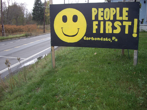 People First - Carbondale, PA - © Frank H. Jump