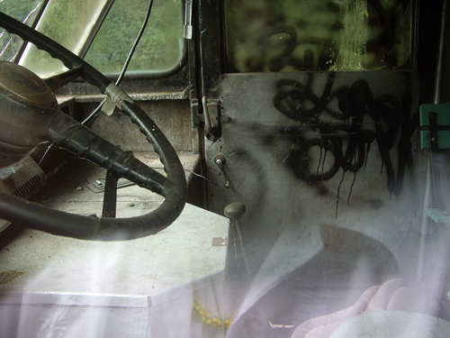 Inside the Derelict Thomas Rug Cleaning Truck