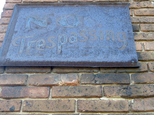 No Trespassing, No Parking - Gronfine Building - Scranton, PA