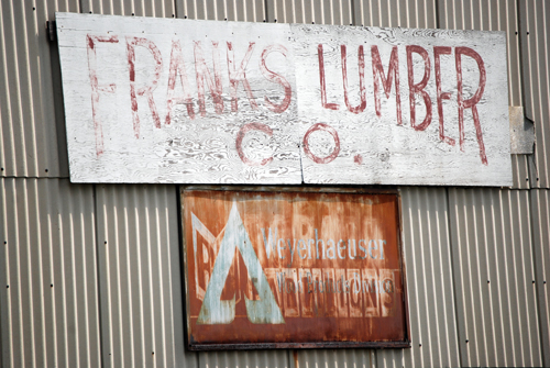 Franks Lumber - Wilkes-Barre, PA - © Frank H. Jump