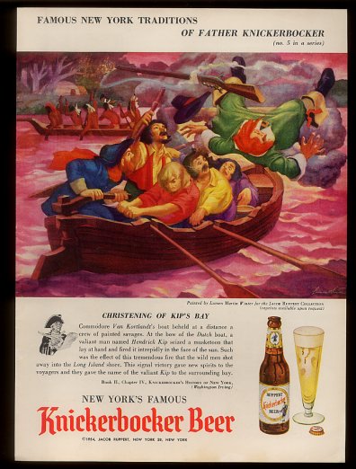 Vintage Ruppert Beer ad