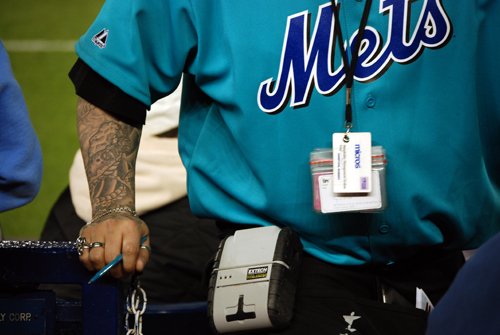 Tattooed Vendor - Mets