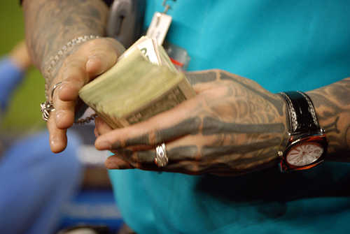 Tattooed Vendor - Mets