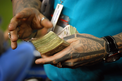 Tattooed Vendor - Mets