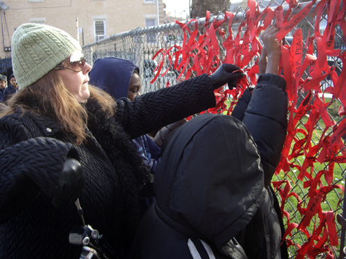 World AIDS Day - Red Ribbon Ceremony - P.S. 119 Flatlands, Brooklyn