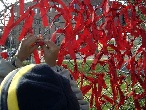 World AIDS Day - Red Ribbon Ceremony - P.S. 119 Flatlands, Brooklyn