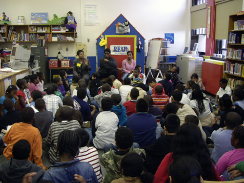 Christopher Rose Community Empowerment Campaign Visits P.S. 119