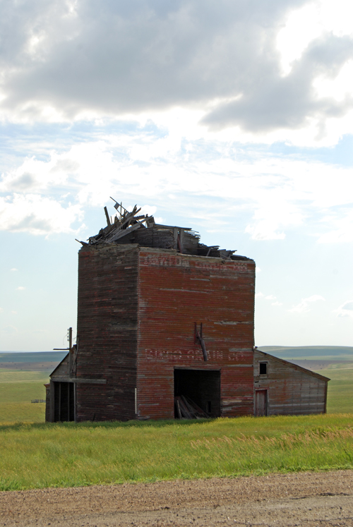 Ghost Gas Station Okaton, SD Fading Ad Blog HAS MOVED!
