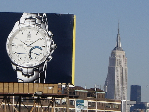Is It Just A Matter Of Time - NYC view from Holland Tunnel Entrance Approach