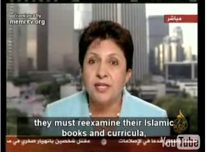 Wafa Sultan on Al-Jazeera TV to Muslim Fundamentalists: Re-examine Dogma