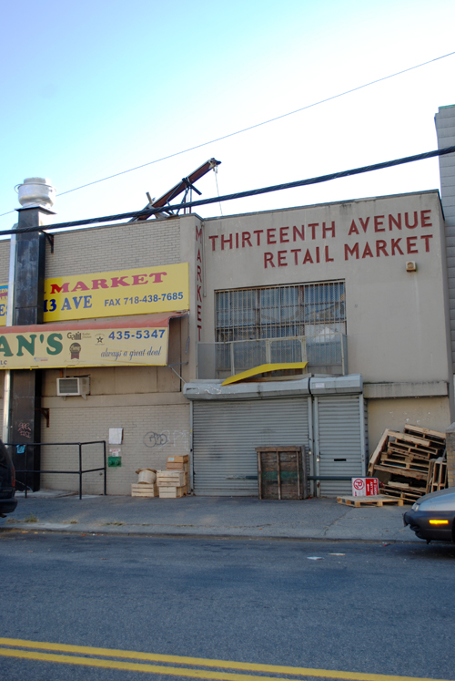 Thirteenth Avenue Retail Market 39th Street Loading Dock Boro Park
