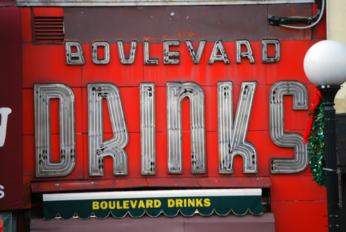 Boulevard Drinks Journal Square Jersey City Nj Fading Ad Blog
